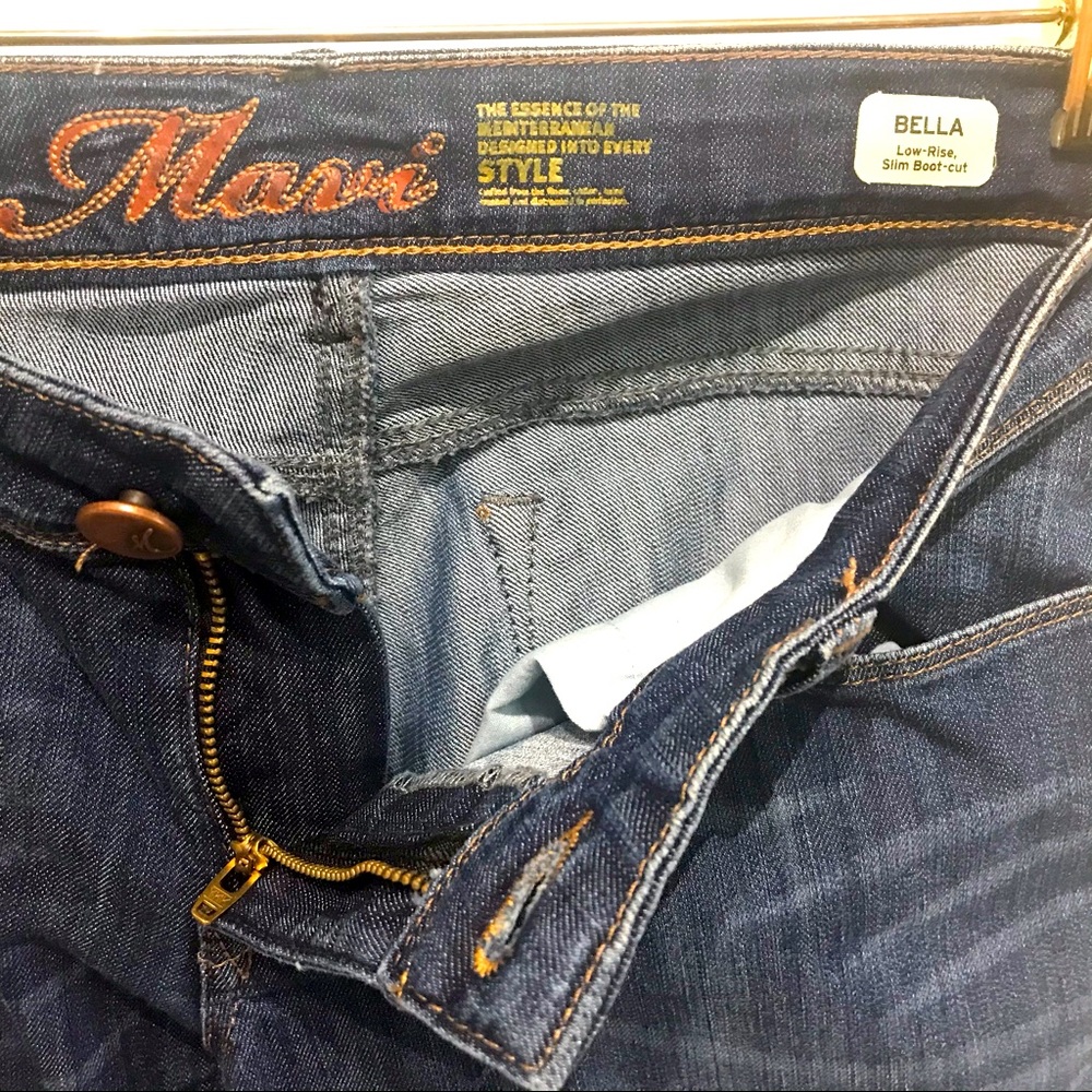 NWOT MAVI BELLA LOW RISE SLIM BOOTCUT  JEANS 28x30